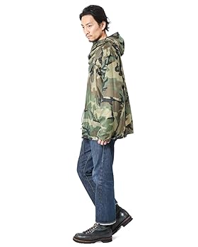 Amazon | MADE IN USA MILITARY アノラックパーカー(S NWU TYPE